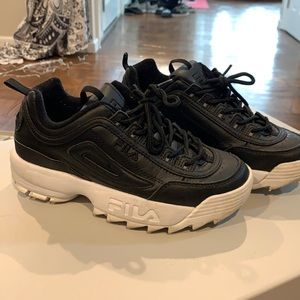 Black Fila distrupters,  OBO